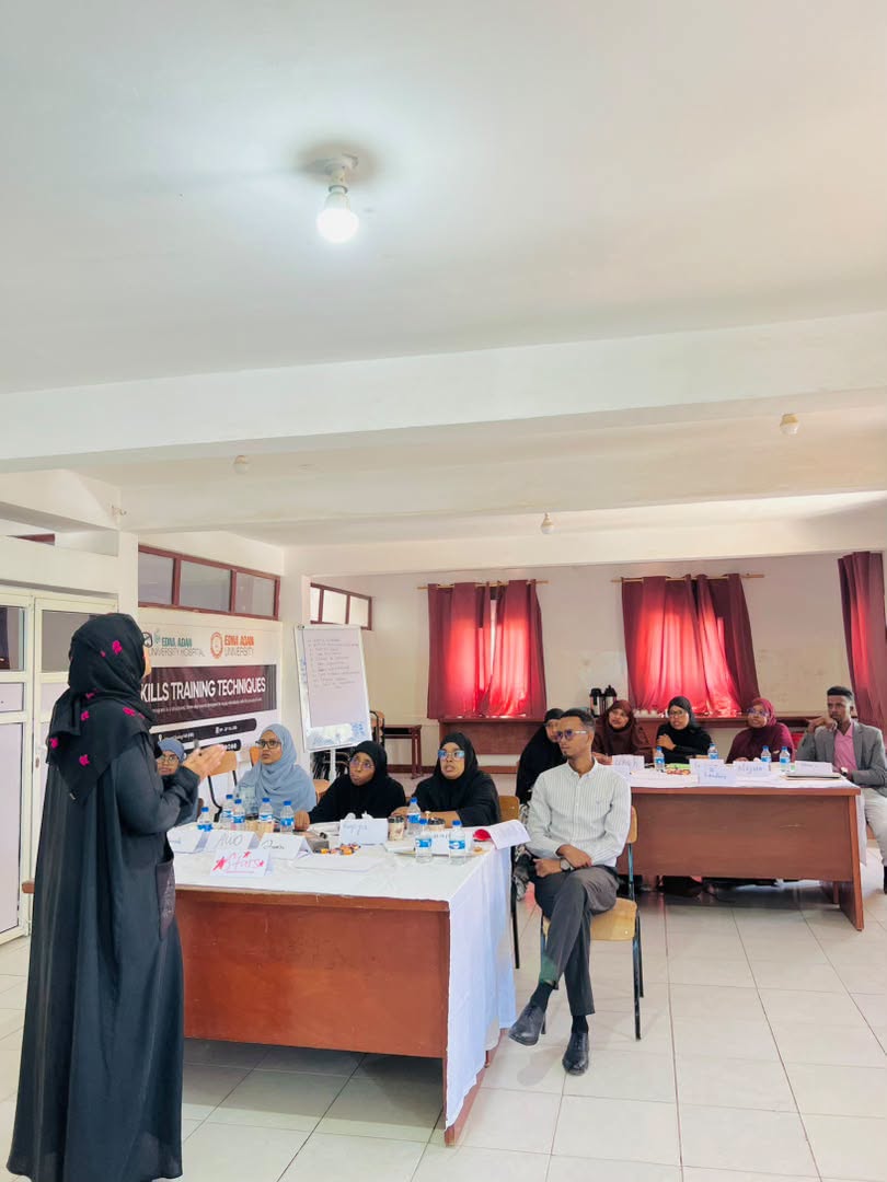 Clinical supervisors listen during the Skills Training Techniques workshop