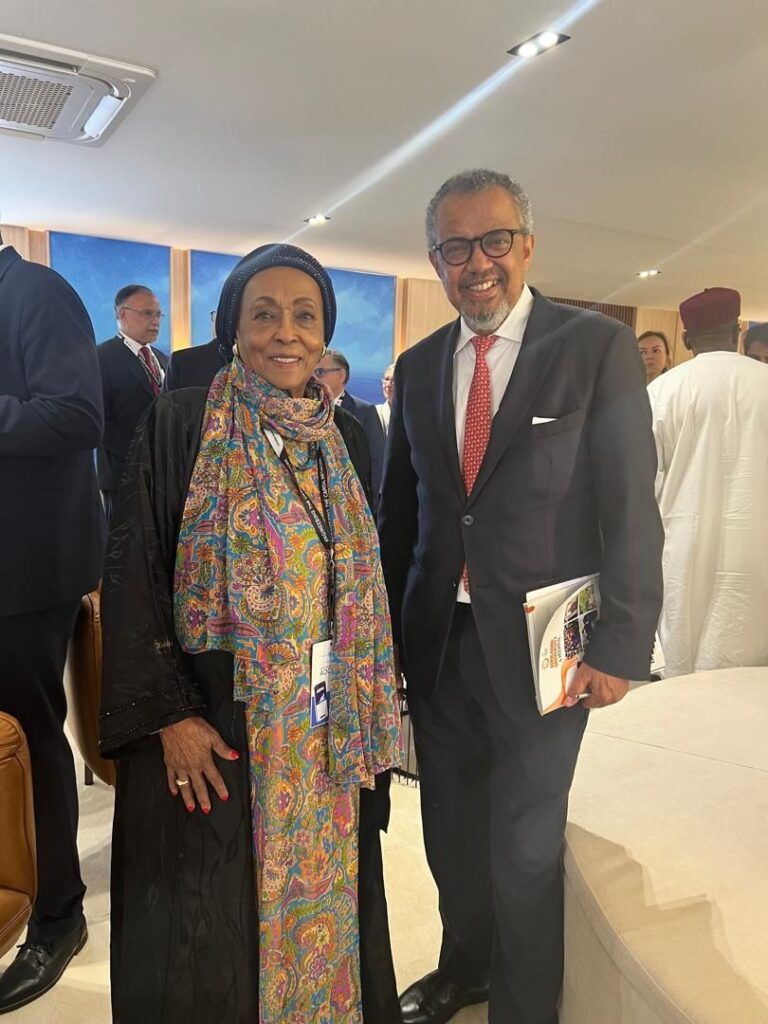 Global Health Leadership: Dr. Edna Adan Meets WHO Director-General Dr. Tedros Adhanom Ghebreyesus